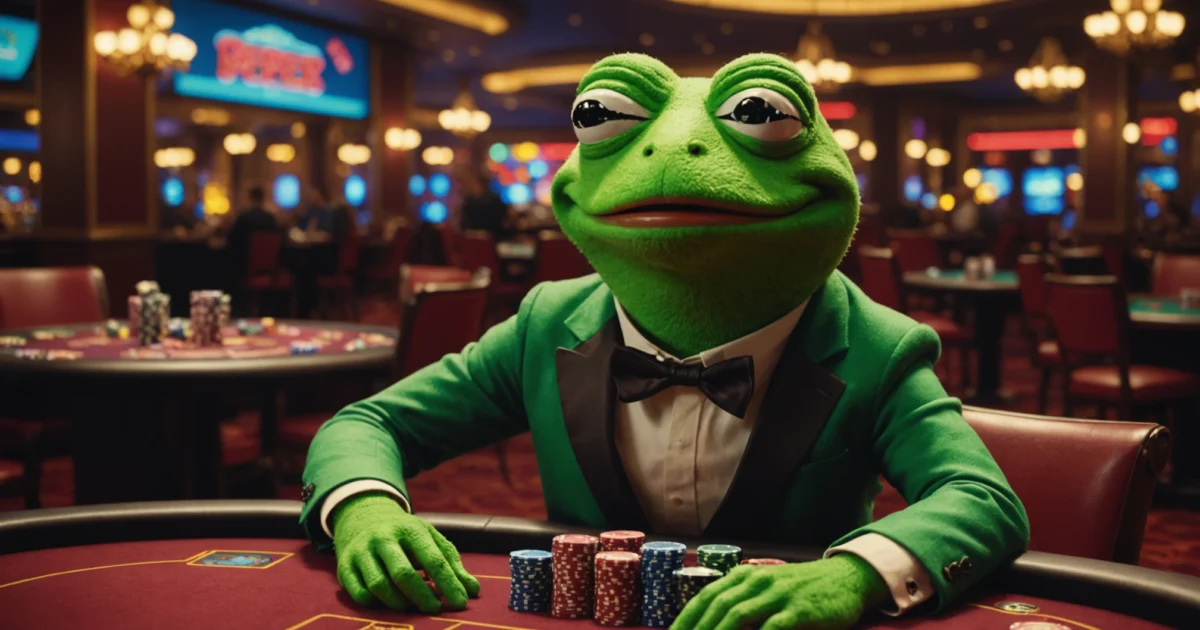 PEPE’s Casino Night: Is the Frog Ready to Gamble for Gains?